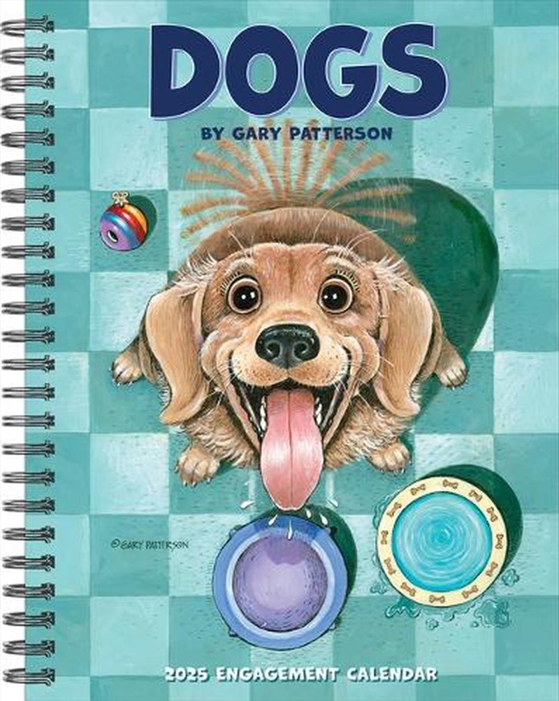 Dogs By Gary Patterson 2026 6.5 X 8.5 Engagement Calendar/Product Detail/Calendars & Diaries