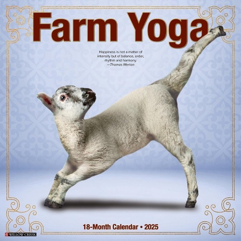 Farm Yoga 2026 12 X 12 Wall Calendar/Product Detail/Calendars & Diaries