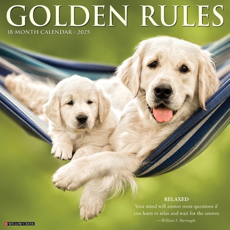 Golden Rules 2026 12 X 12 Wall Calendar/Product Detail/Calendars & Diaries