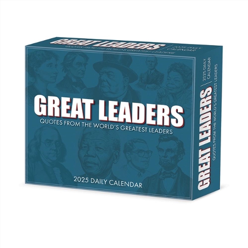 Great Leaders, Greatest Quotes 2026 5.4 X 6.2 Box Calendar/Product Detail/Calendars & Diaries