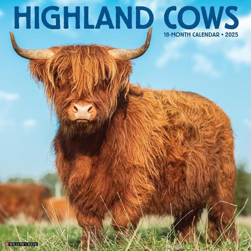 Highland Cows 2026 12 X 12 Wall Calendar/Product Detail/Calendars & Diaries