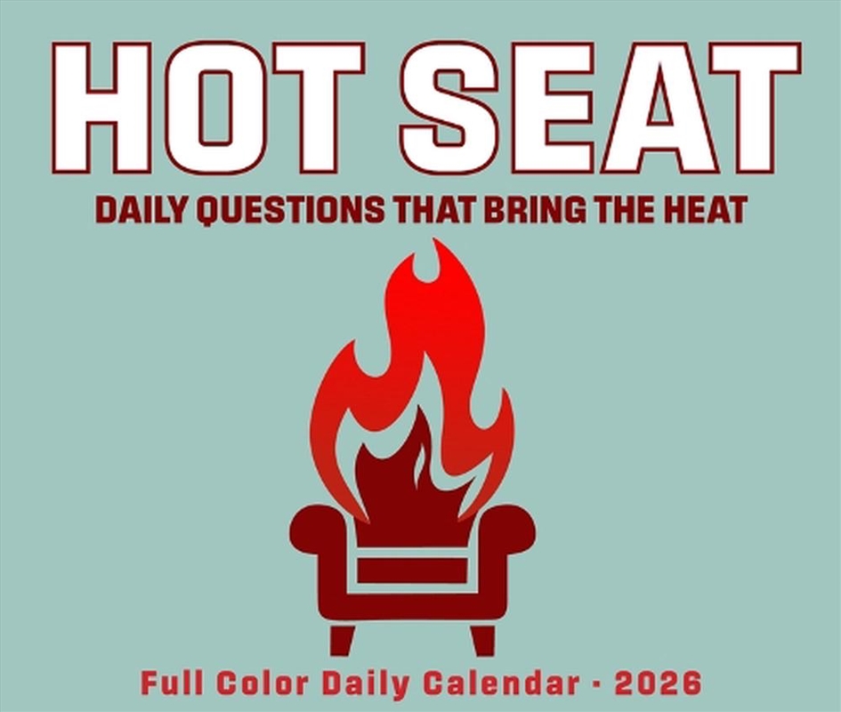 Hot Seat Questions 2026 5.4 X 6.2 Box Calendar/Product Detail/Calendars & Diaries