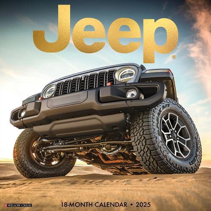 Jeep 2026 12 X 12 Wall Calendar/Product Detail/Calendars & Diaries