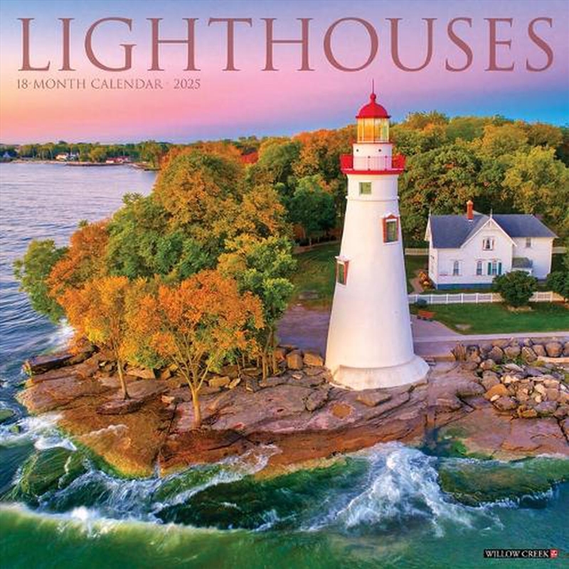 Lighthouses 2026 12 X 12 Wall Calendar/Product Detail/Calendars & Diaries