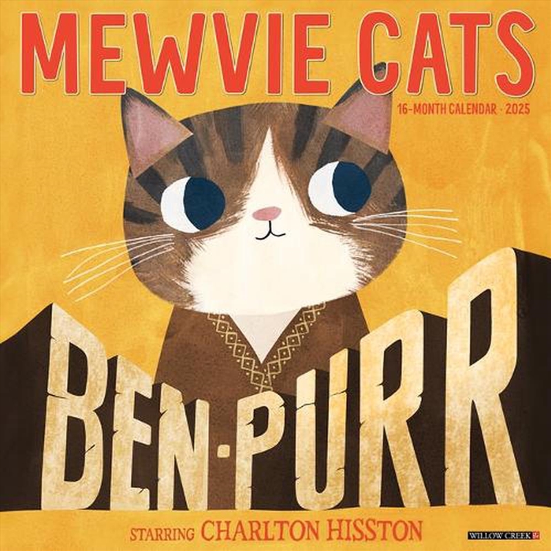 Mewvie Cats 2026 12 X 12 Wall Calendar/Product Detail/Calendars & Diaries