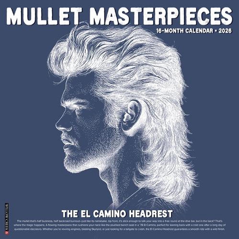 Mullet Masterpieces 12 X 12 Wall Calendar/Product Detail/Calendars & Diaries