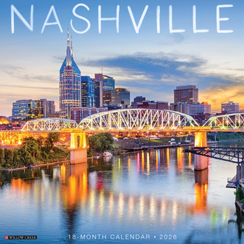 Nashville 12 X 12 Wall Calendar/Product Detail/Calendars & Diaries