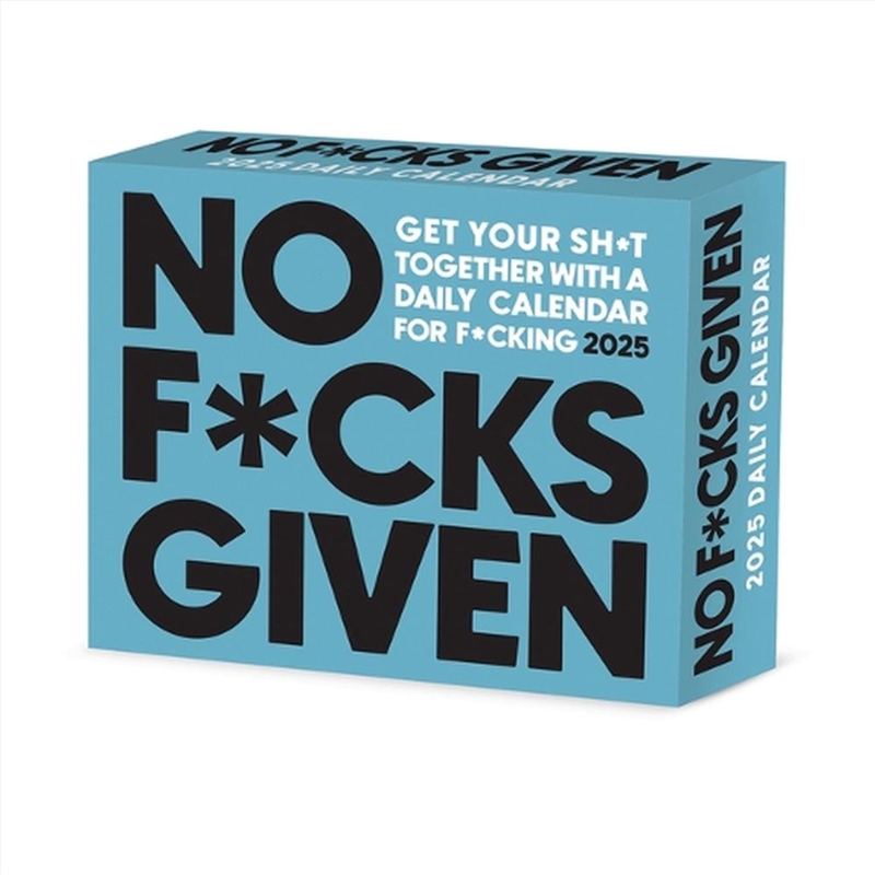 No F*Cks Given 2026 5.4 X 6.2 Box Calendar/Product Detail/Calendars & Diaries