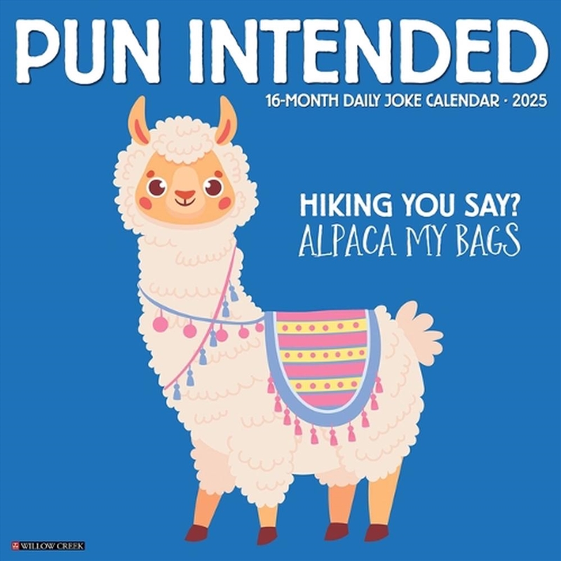 Pun Intended 2026 12 X 12 Wall Calendar/Product Detail/Calendars & Diaries