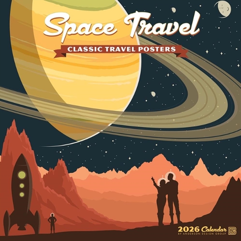 Space Travel (Adg) 2026 12 X 12 Wall Calendar/Product Detail/Calendars & Diaries