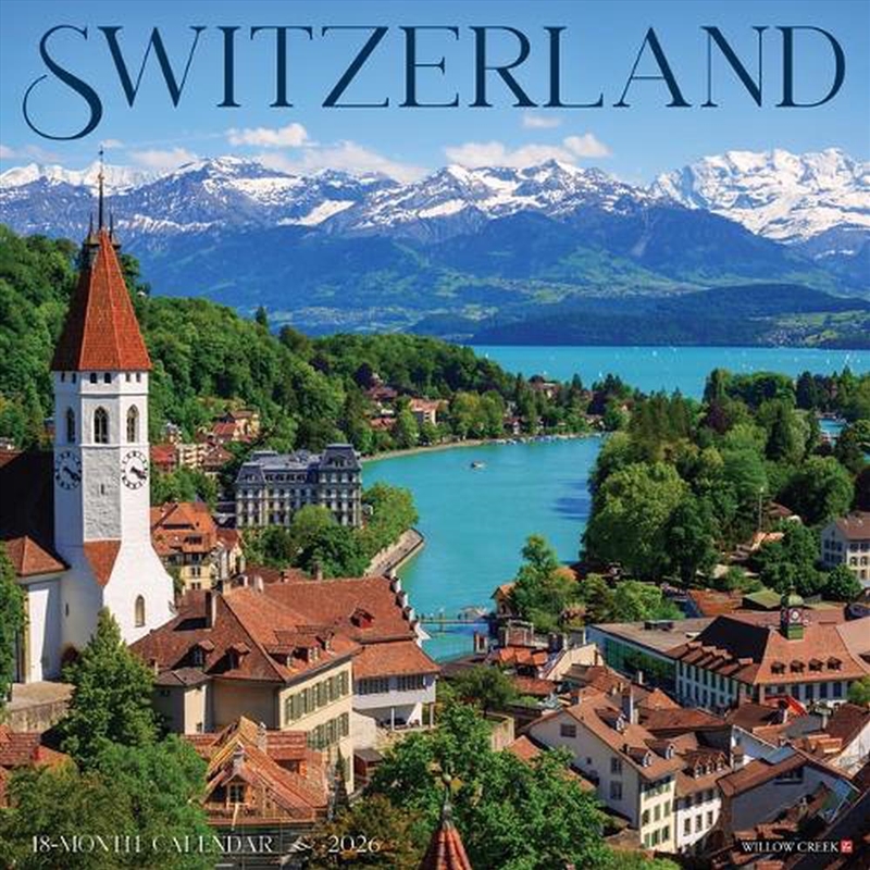Switzerland 12 X 12 Wall Calendar/Product Detail/Calendars & Diaries