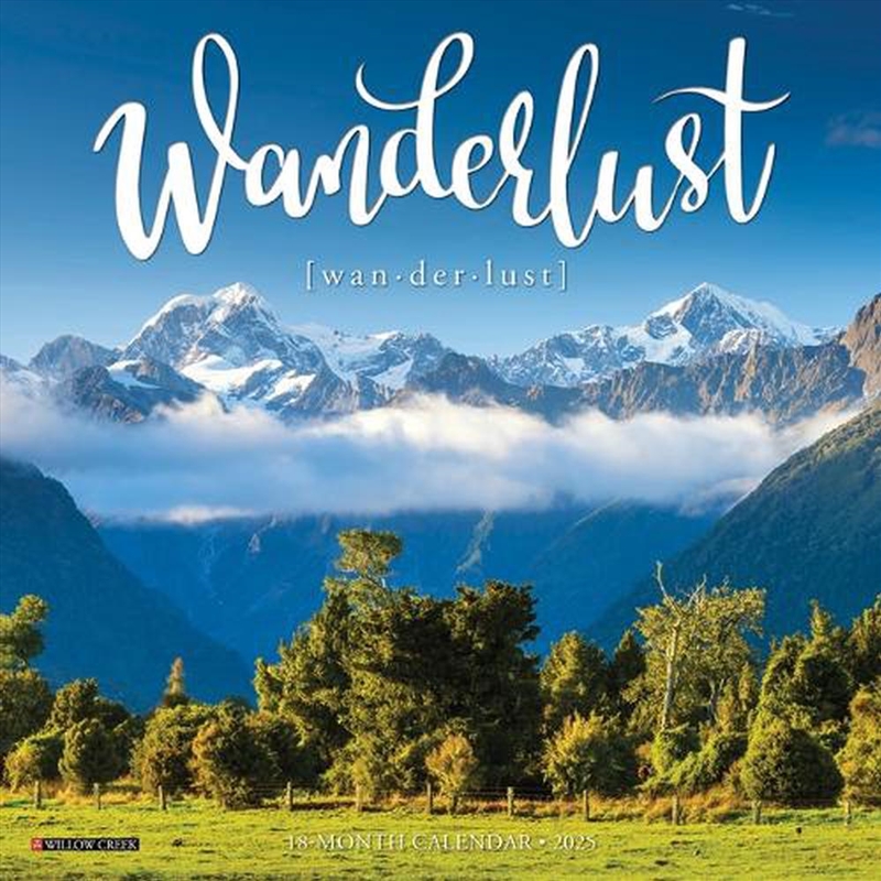 Wanderlust 2026 7 X 7 Mini Wall Calendar/Product Detail/Calendars & Diaries