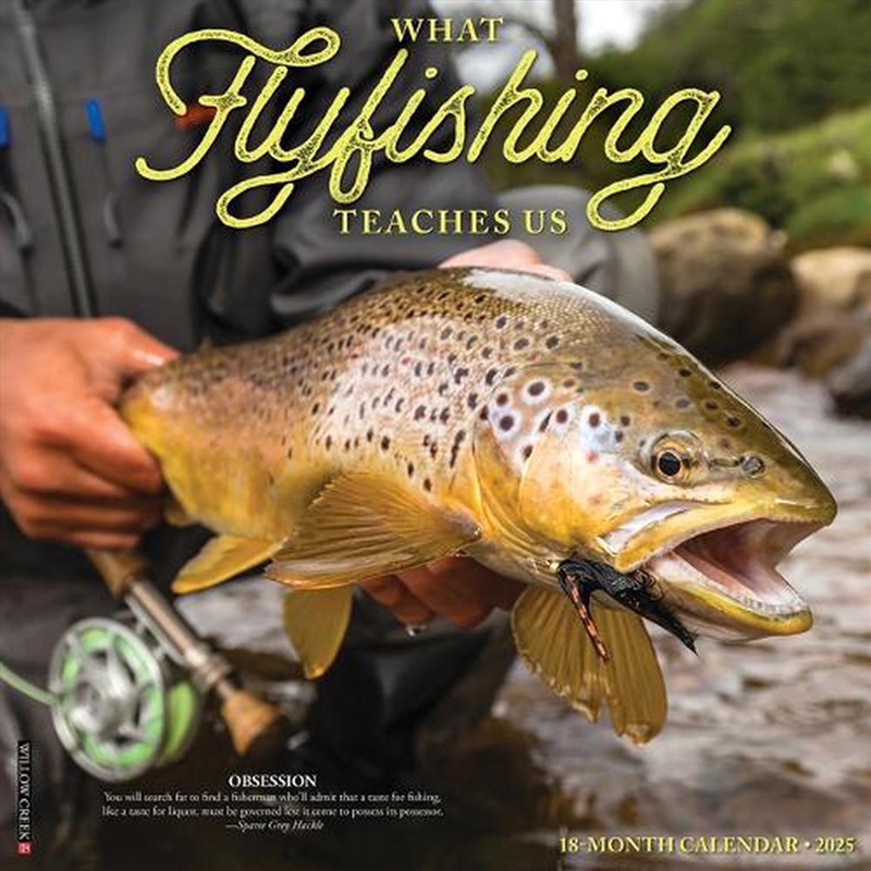What Fly Fishing Teaches Us 2026 12 X 12 Wall Calendar/Product Detail/Calendars & Diaries