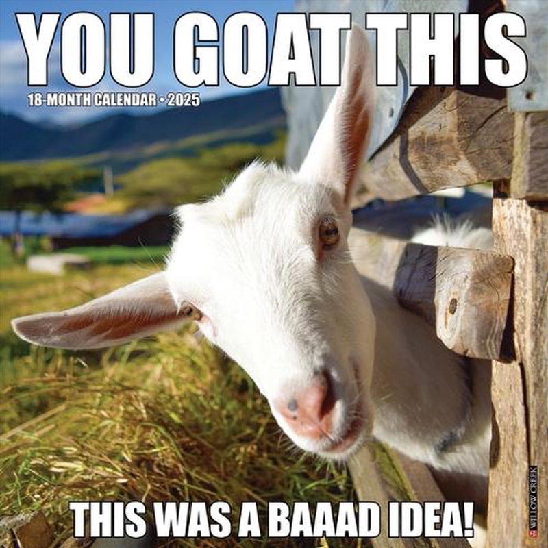 You Goat This 2026 12 X 12 Wall Calendar/Product Detail/Calendars & Diaries