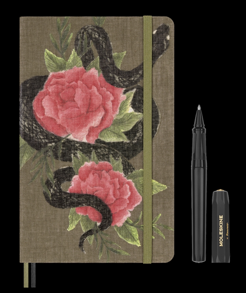 Moleskine Year Of The Snake Themed Box Notebook With Pen/Product Detail/Stationery