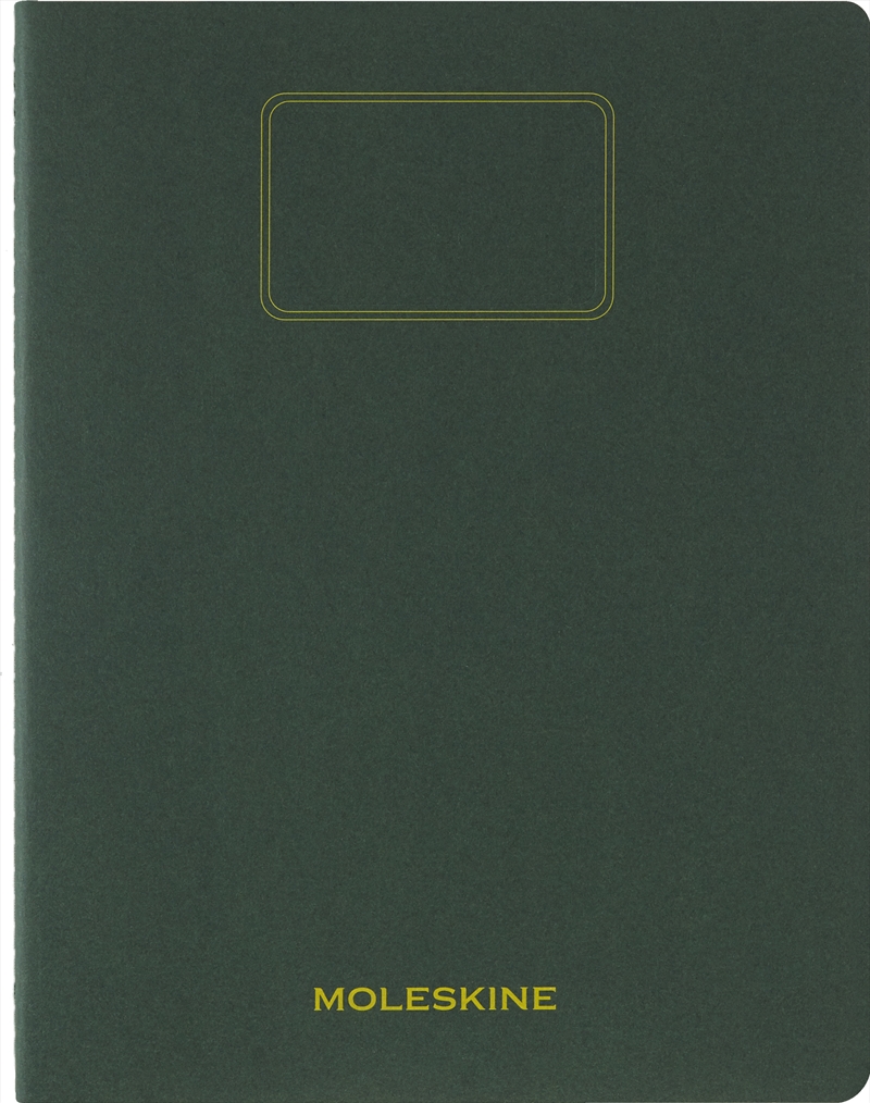 Moleskine Student Cahier Extra Extra Large Notebook (Myrtle Green)/Product Detail/Stationery