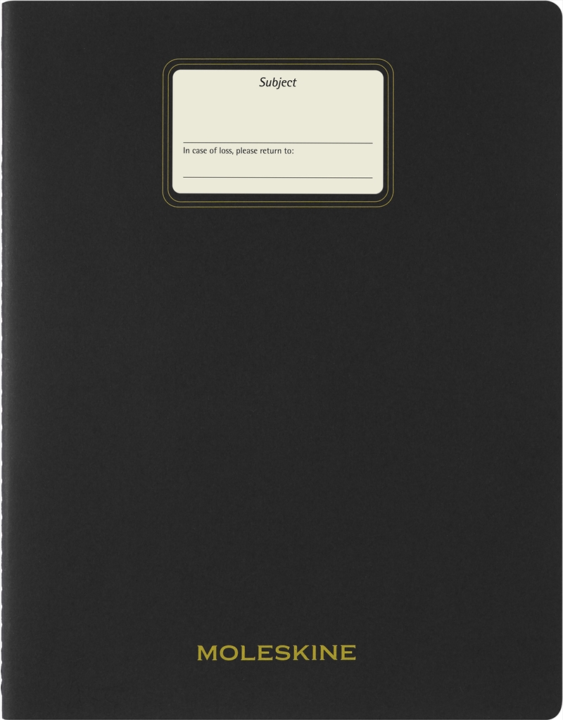 Moleskine Student Cahier Extra Extra Large Notebook (Black)/Product Detail/Stationery