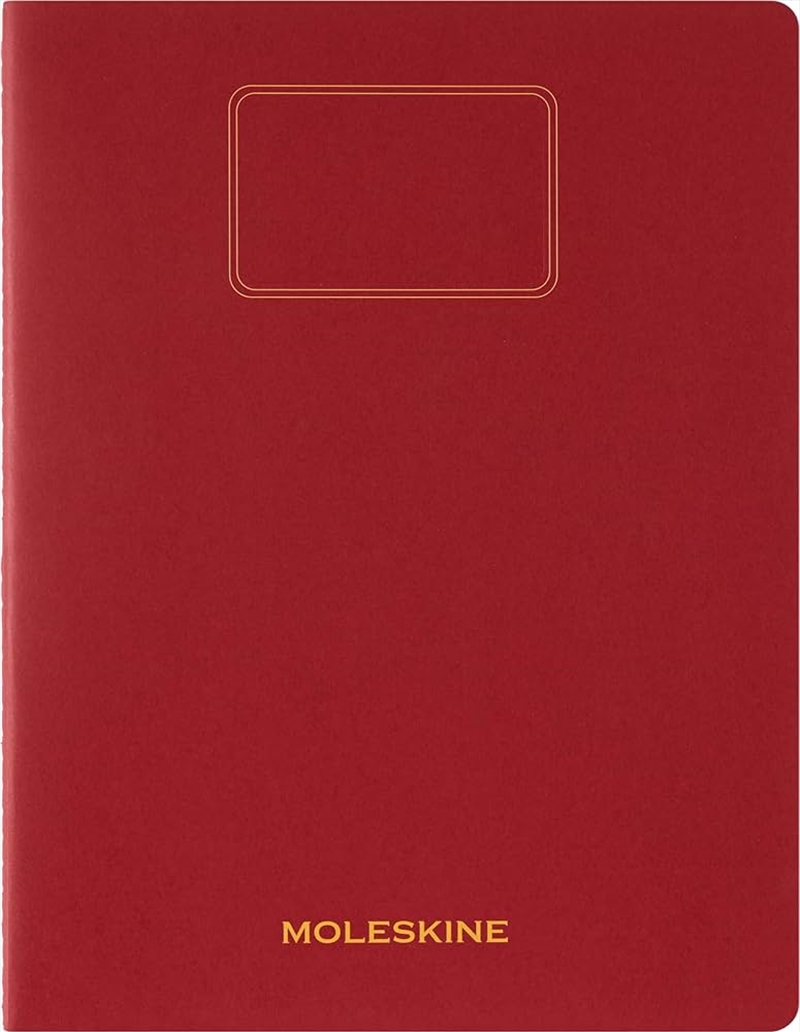 Moleskine Student Cahier Extra Extra Large Notebook (Red)/Product Detail/Stationery