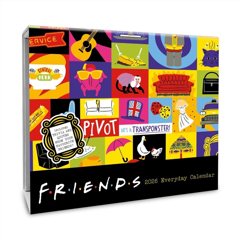 Friends 2026 Boxed Calendar/Product Detail/Calendars & Diaries