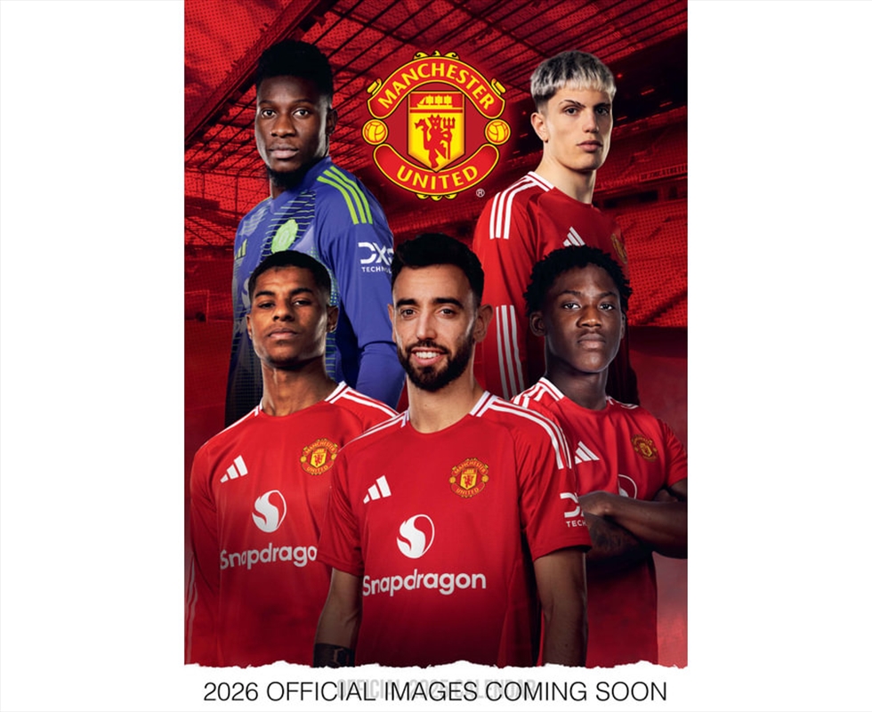 Manchester United FC PF 2026 A3 Calendar/Product Detail/Calendars & Diaries