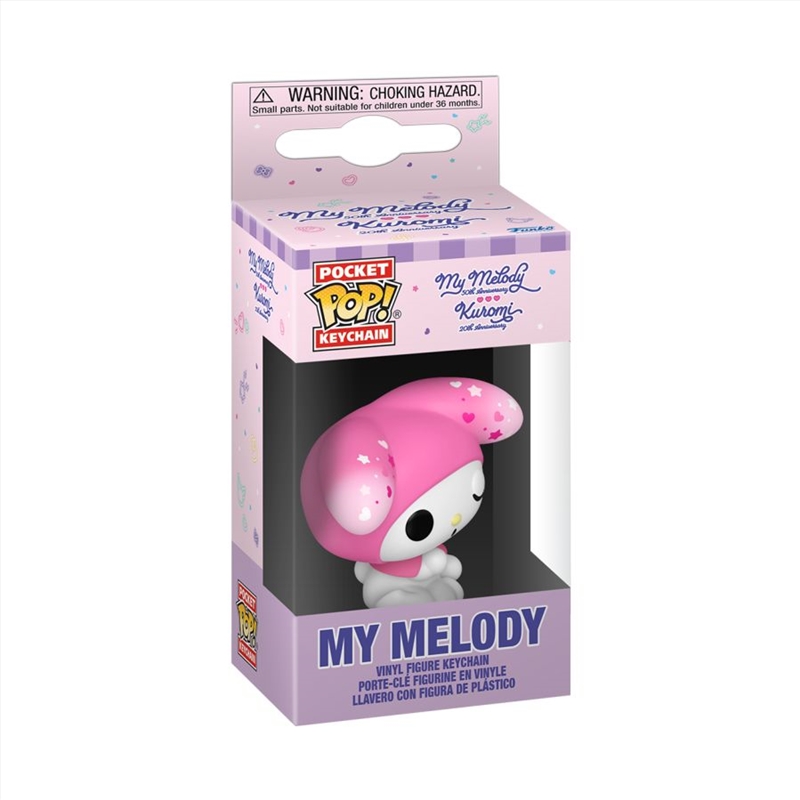 Hello Kitty - My Melody Pop! 50th Anniversary Keychain/Product Detail/Pop Vinyl Keychains