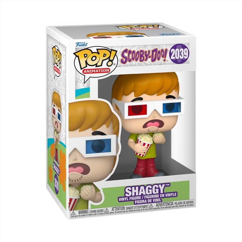 Scooby Doo - Shaggy (with 3D Glasses) Pop! Vinyl/Product Detail/Standard Pop Vinyl