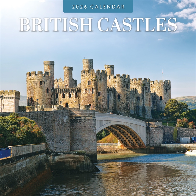 British Castles 2026 Square Wall Calendar/Product Detail/Calendars & Diaries