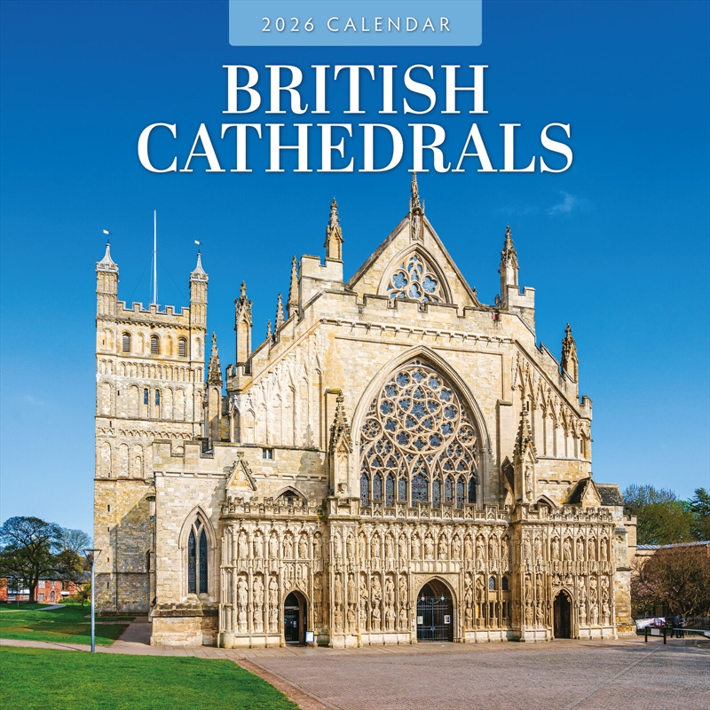 British Cathedrals 2026 Square Wall Calendar/Product Detail/Calendars & Diaries
