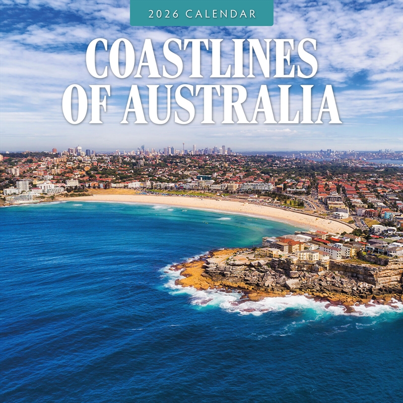 Coastlines Of Australia 2026 Square Wall Calendar/Product Detail/Calendars & Diaries