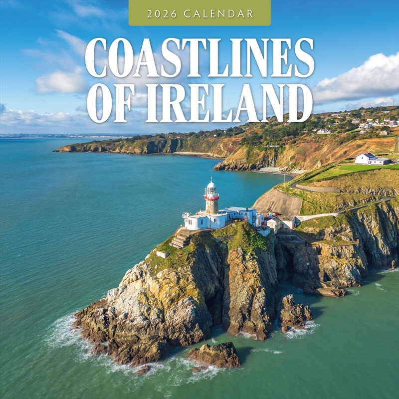 Coastlines Of Ireland 2026 Square Wall Calendar/Product Detail/Calendars & Diaries