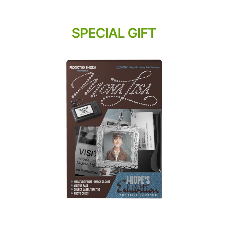 Bts J-Hope - Charm Of Hope Album Weverse Shop Special Gift Mona Lisa Ver/Product Detail/World