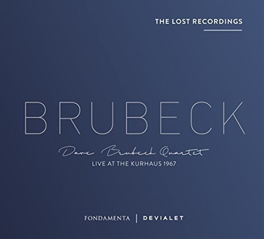 Live At The Kurhaus 1967/Product Detail/Jazz