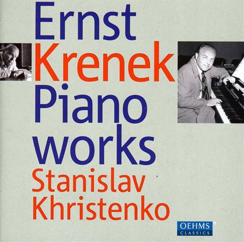 Krenek Piano Works/Product Detail/Classical
