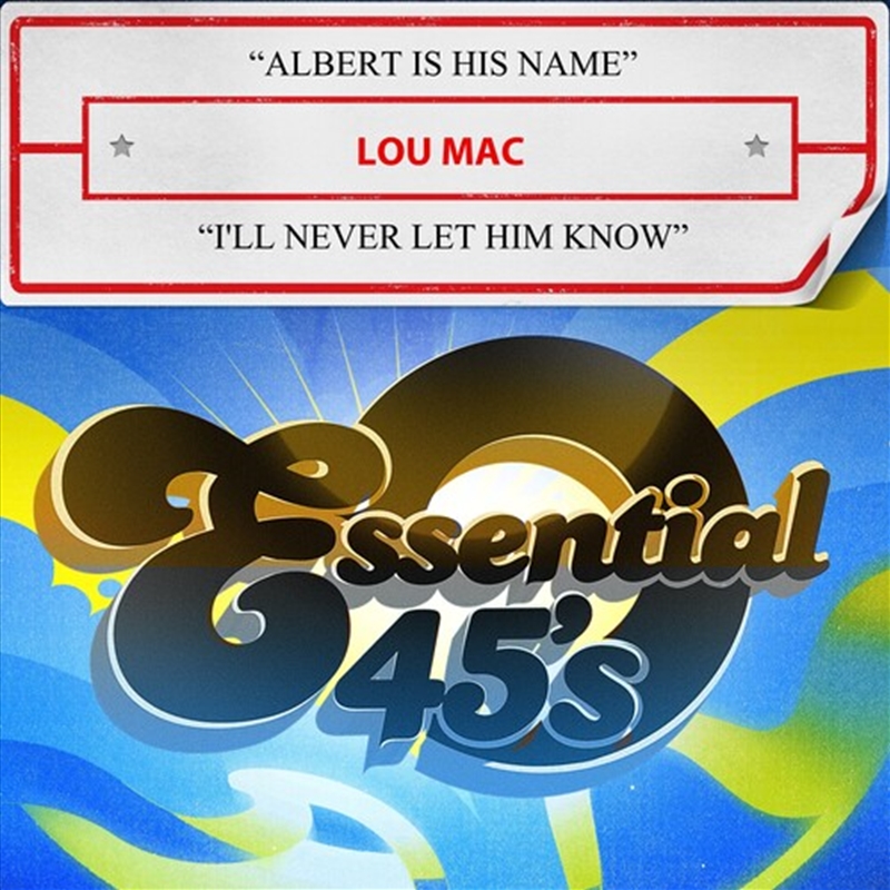 Albert Is His Name / I'll Never Let Him Know/Product Detail/Blues