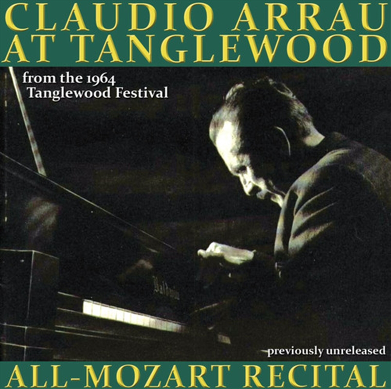 Claudio Arrau Live At Tanglewood/Product Detail/Classical