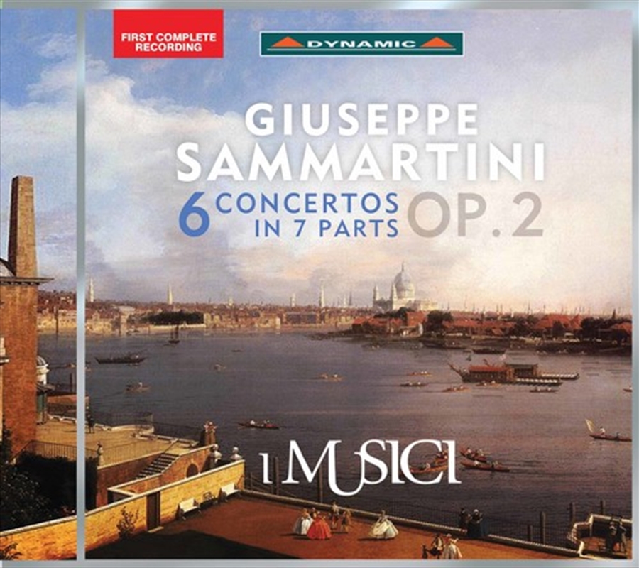 Giuseppe Sammartini: 6 Concertos In 7 Parts Op 2/Product Detail/Classical