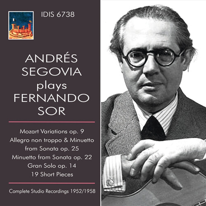 Andres Segovia Plays Sor/Product Detail/Classical