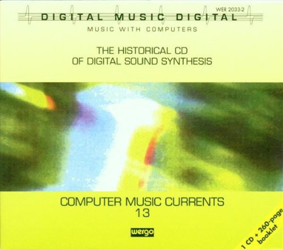 Computer Music Currents 13/Product Detail/Dance