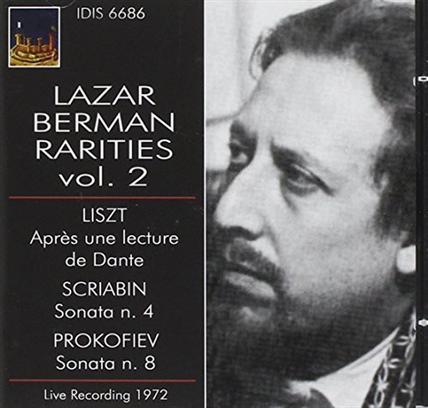 Lazar Berman Rarities Vol 2/Product Detail/Classical