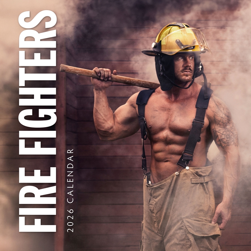 Fire Fighters 2026 Square Wall Calendar/Product Detail/Calendars & Diaries