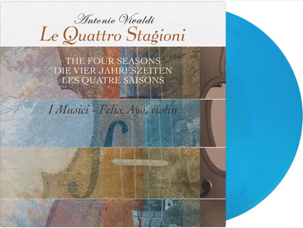 Vivaldi: Four Seasons - Crystal Clear & Blue Vinyl/Product Detail/Classical