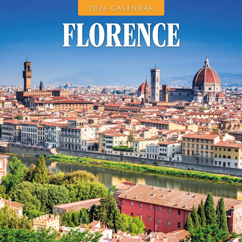 Florence 2026 Square Wall Calendar/Product Detail/Calendars & Diaries