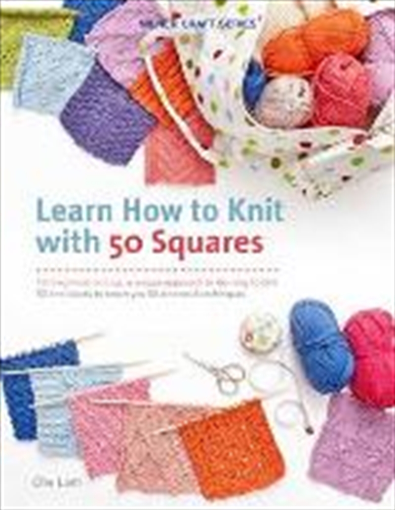 Learn How To Knit With 50 Squares/Product Detail/Crafts & Handiwork