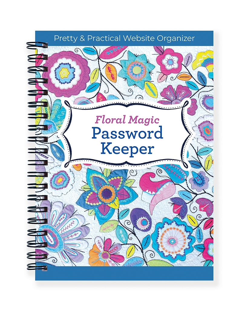 Floral Magic Password Keeper/Product Detail/Notebooks & Journals