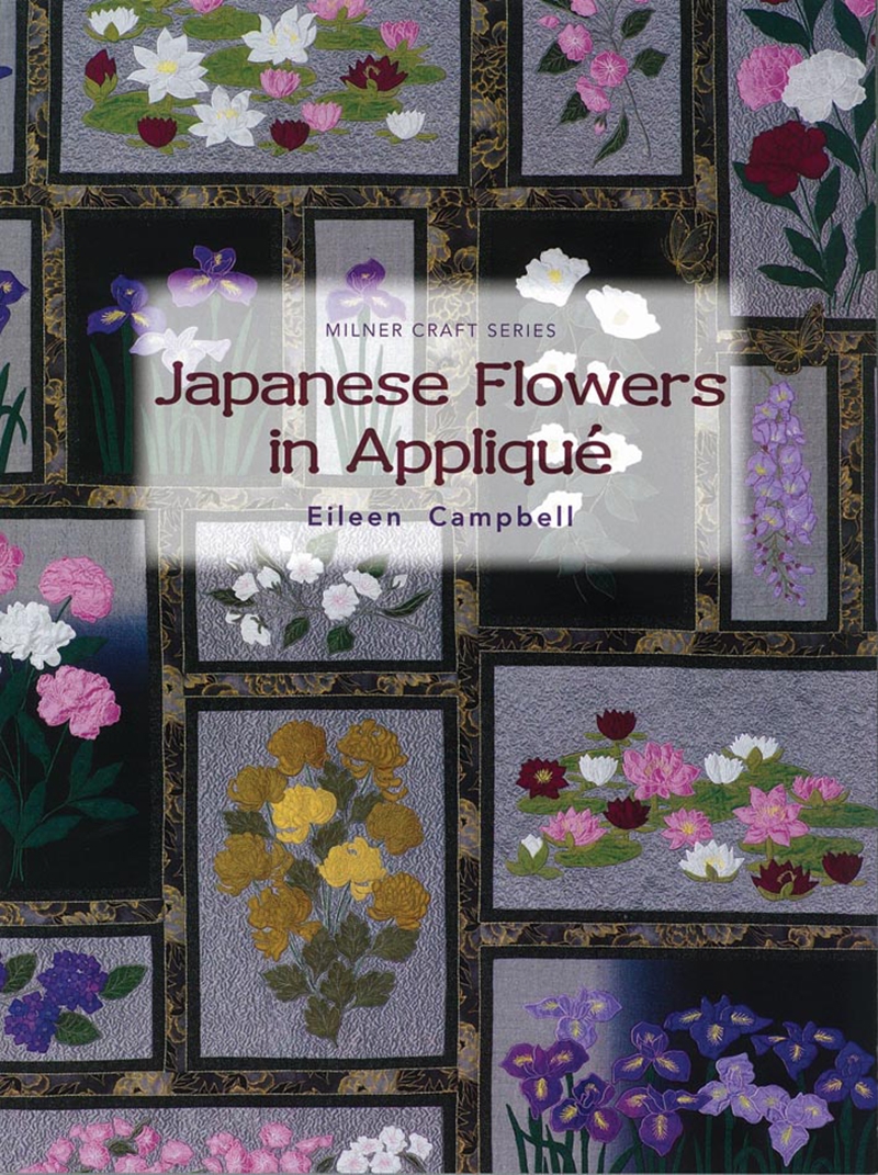 Japanese Flowers In Applique/Product Detail/Crafts & Handiwork