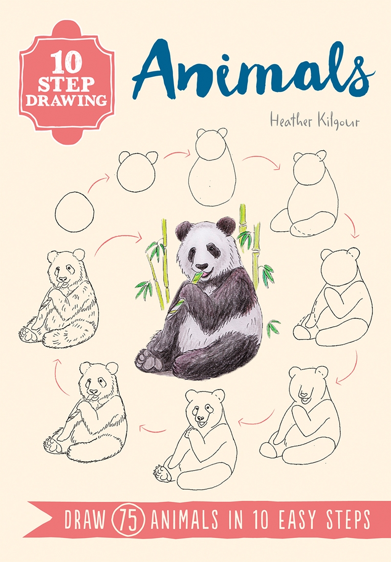 10 Step Drawing: Animals/Product Detail/Crafts & Handiwork