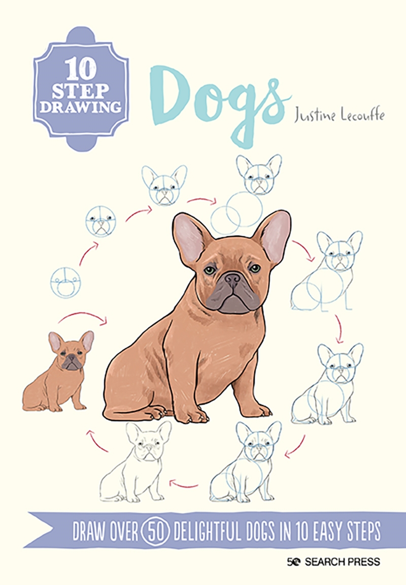 10 Step Drawing: Dogs/Product Detail/Crafts & Handiwork