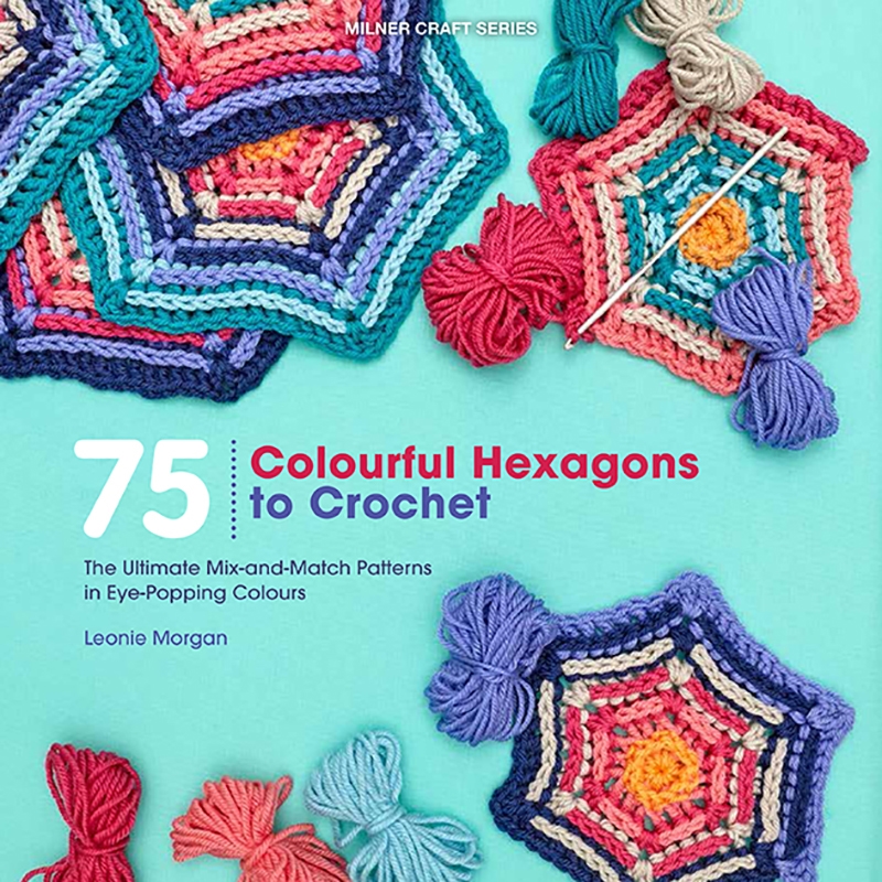 75 Colourful Hexagons To Crochet/Product Detail/Crafts & Handiwork