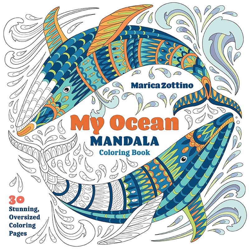 My Ocean Mandala Coloring Book/Product Detail/Kids Activity Books