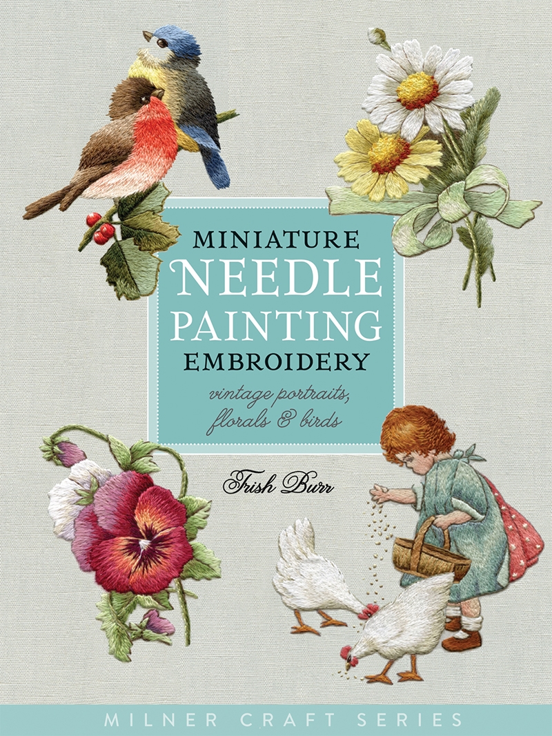 Miniature Needle Painting : Embroidery Vintage Portraits/Product Detail/Crafts & Handiwork